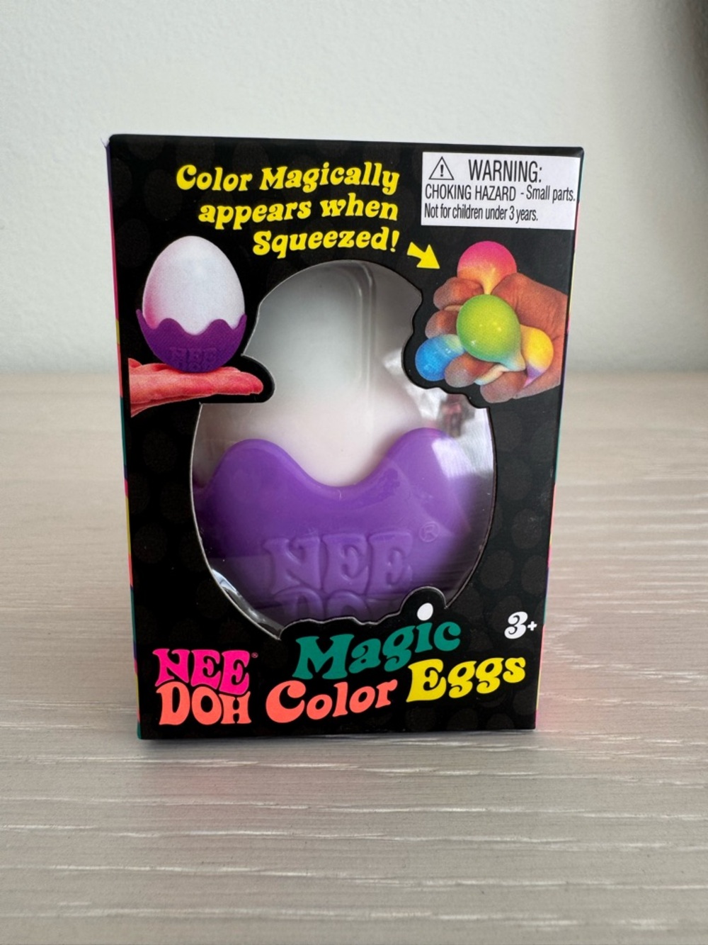 Needoh Magic Color Eggs - Purple